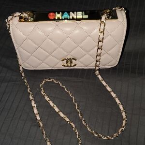 Chanel Quilted Pink Crossbody Bag